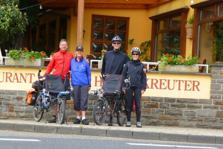 deutsch-englisches Pino-Treffen im Moseltal