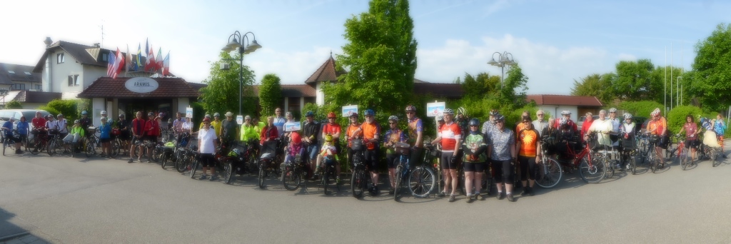 Tandemtreffen 2017 - 24. Mai - 68 Teilnehmer - 10 Pino-Teams!!