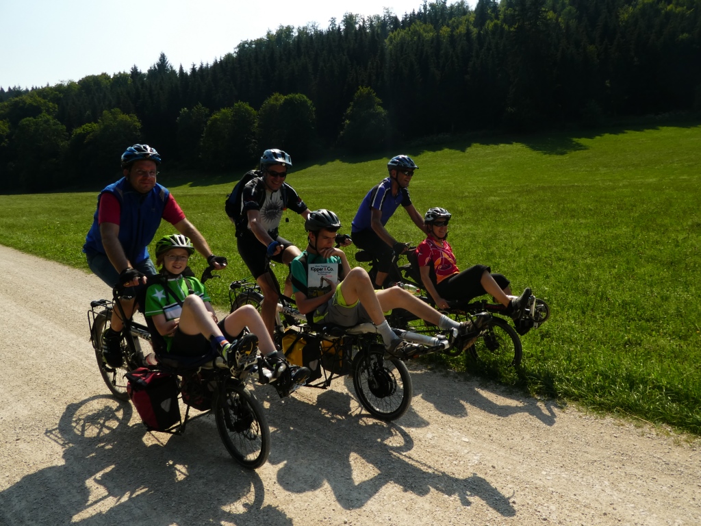 Die 3 Musketiere auf ihren Pino-Rössern