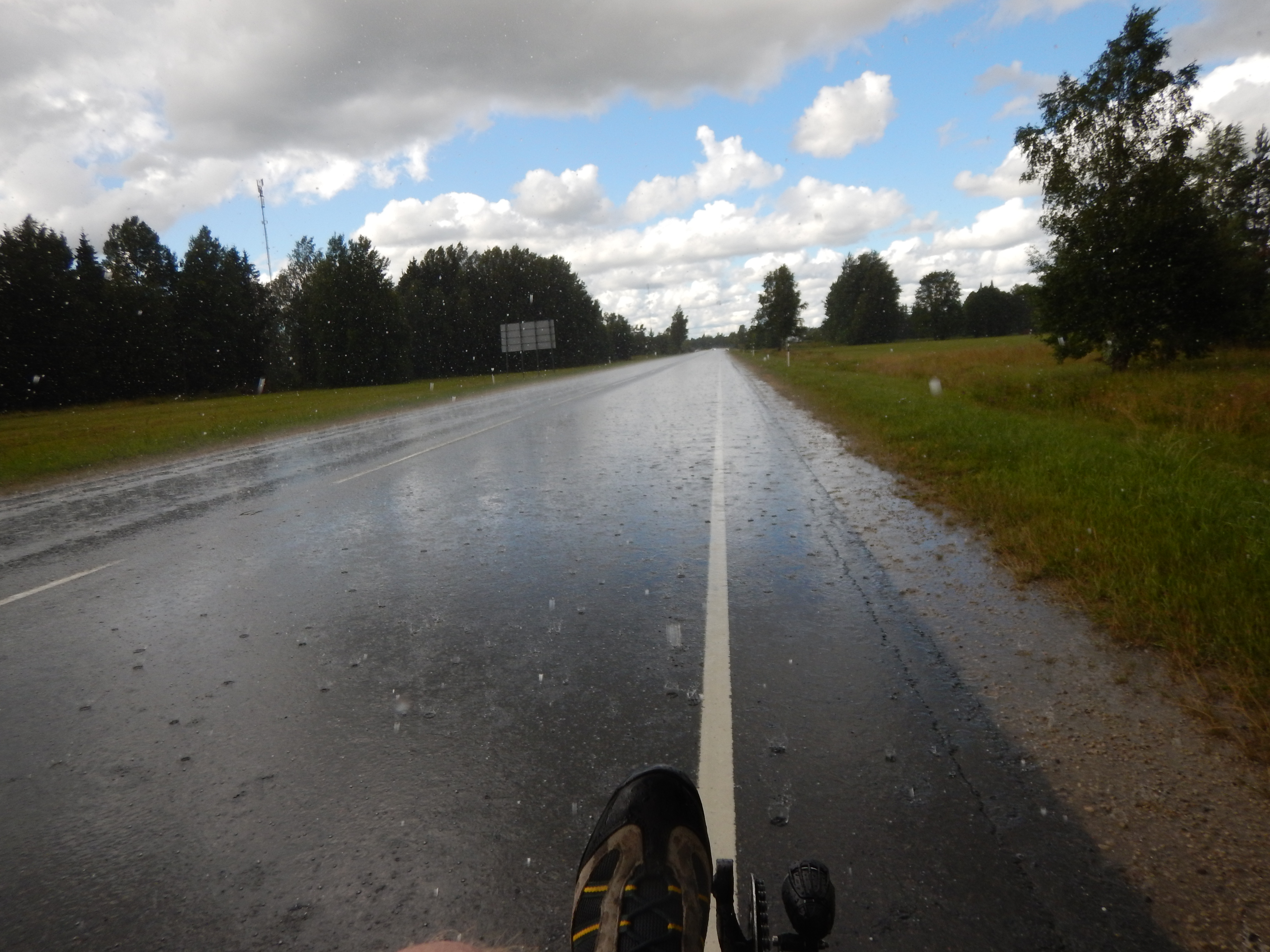 Regen (aber nur kurz)