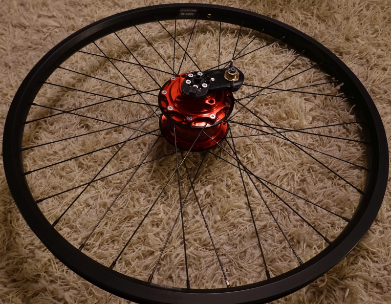 Sehr hübsch eingespeicht