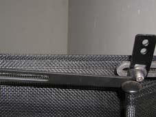 Gestängeanbau von hinten