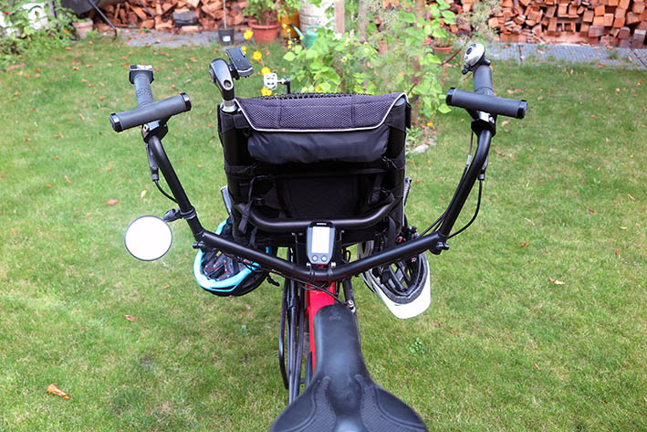 Lenkerkonfiguration von hinten