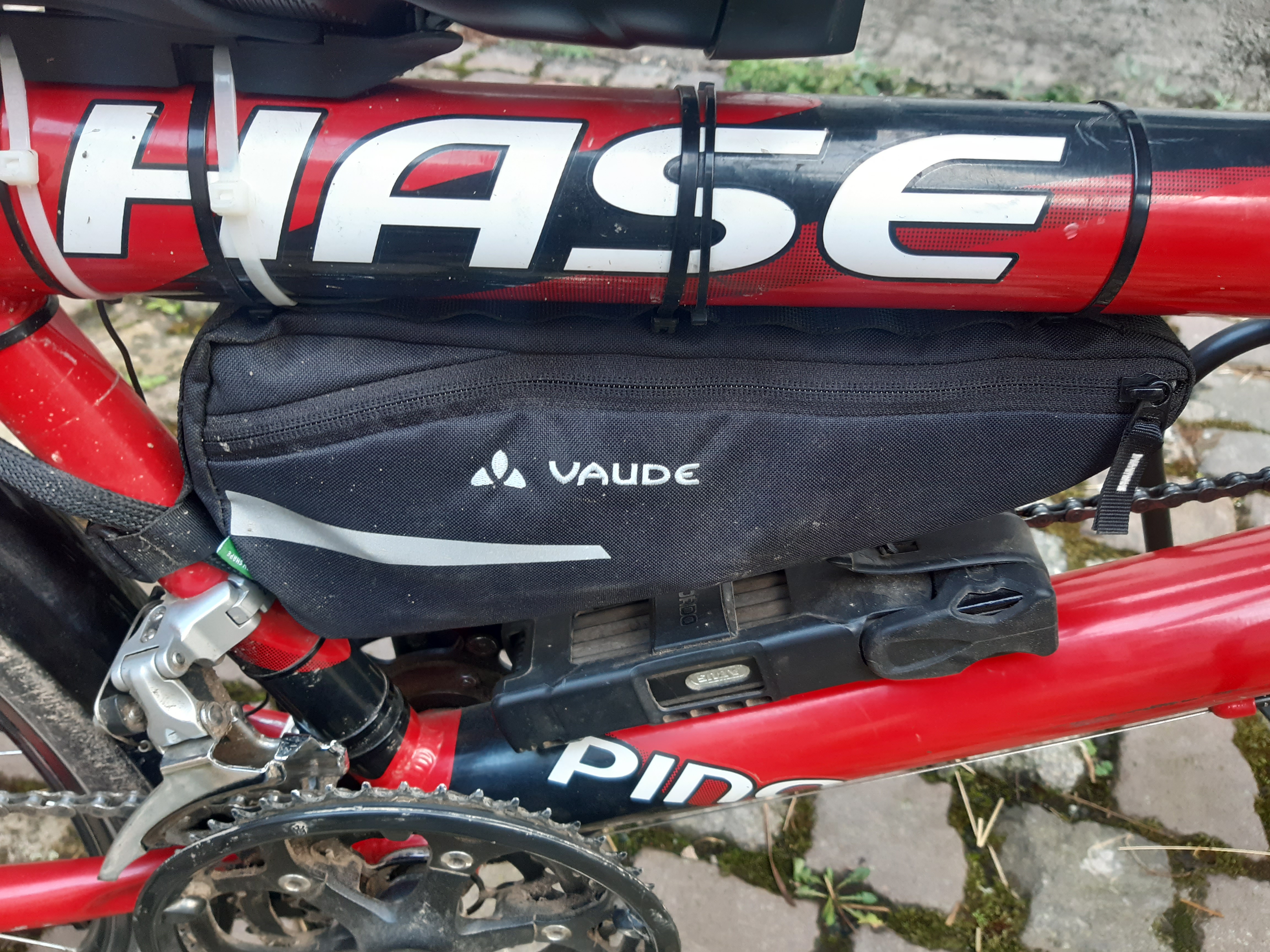 Velospeeder Rahmentasche mit Akku und Elektronik