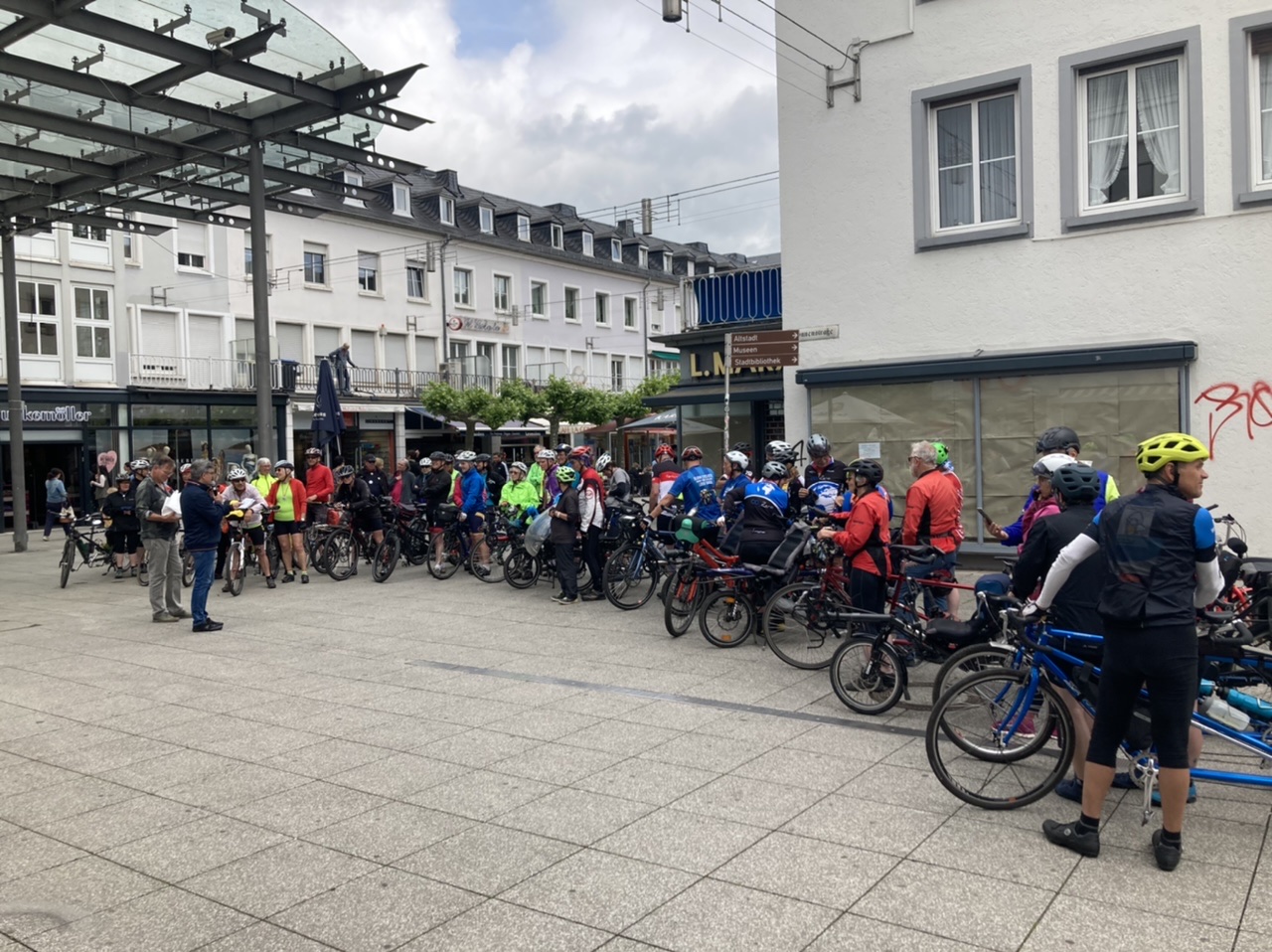 Empfang von der Tourismus-Verwaltung in Saarlouis