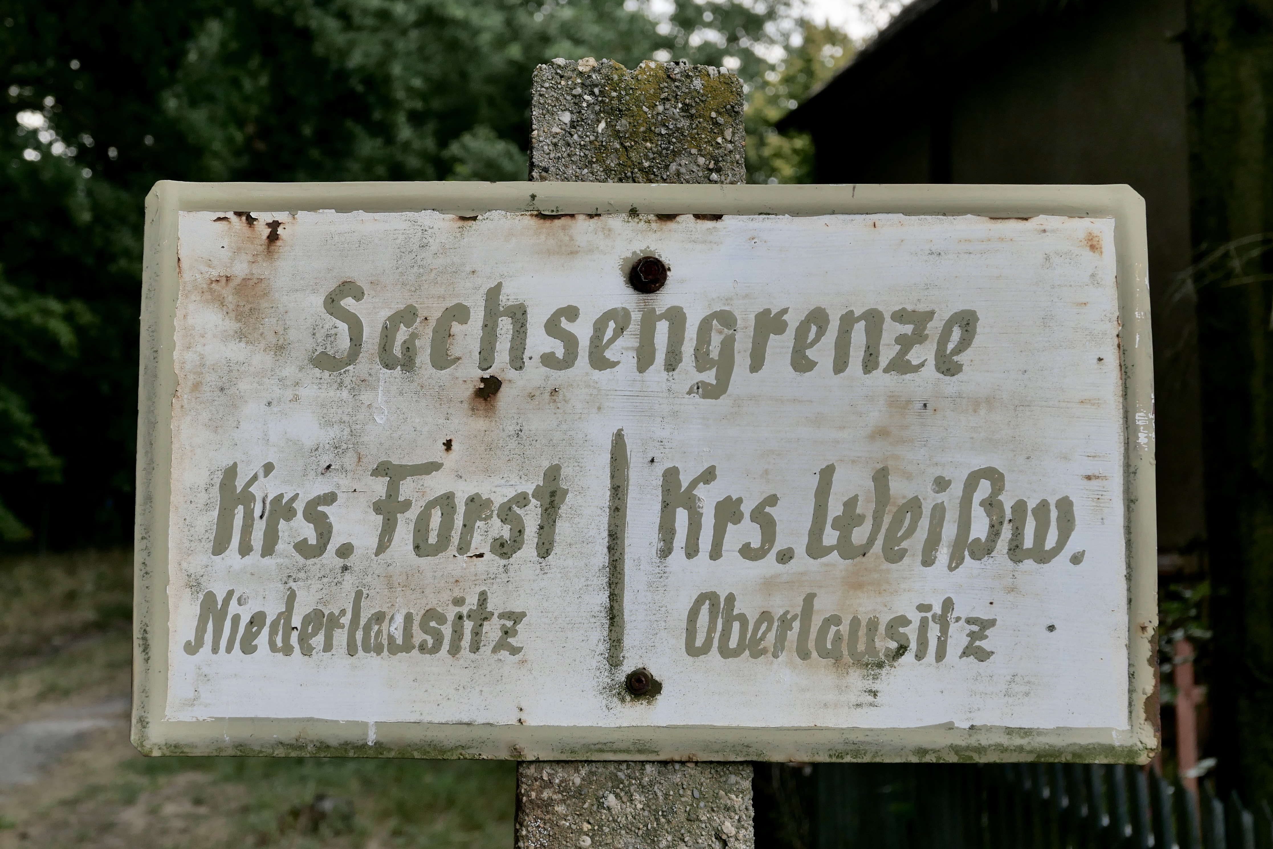 Historische Grenze zwischen Niederschlesischer Oberlausitz