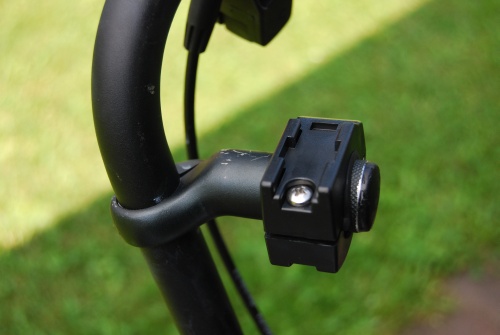 Original Garmin Etrex Vista Lenkerhalter am abgesägten Lenkerhörnchen