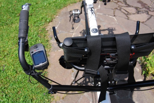 Garmin Etrex Vista C am Pinolenker