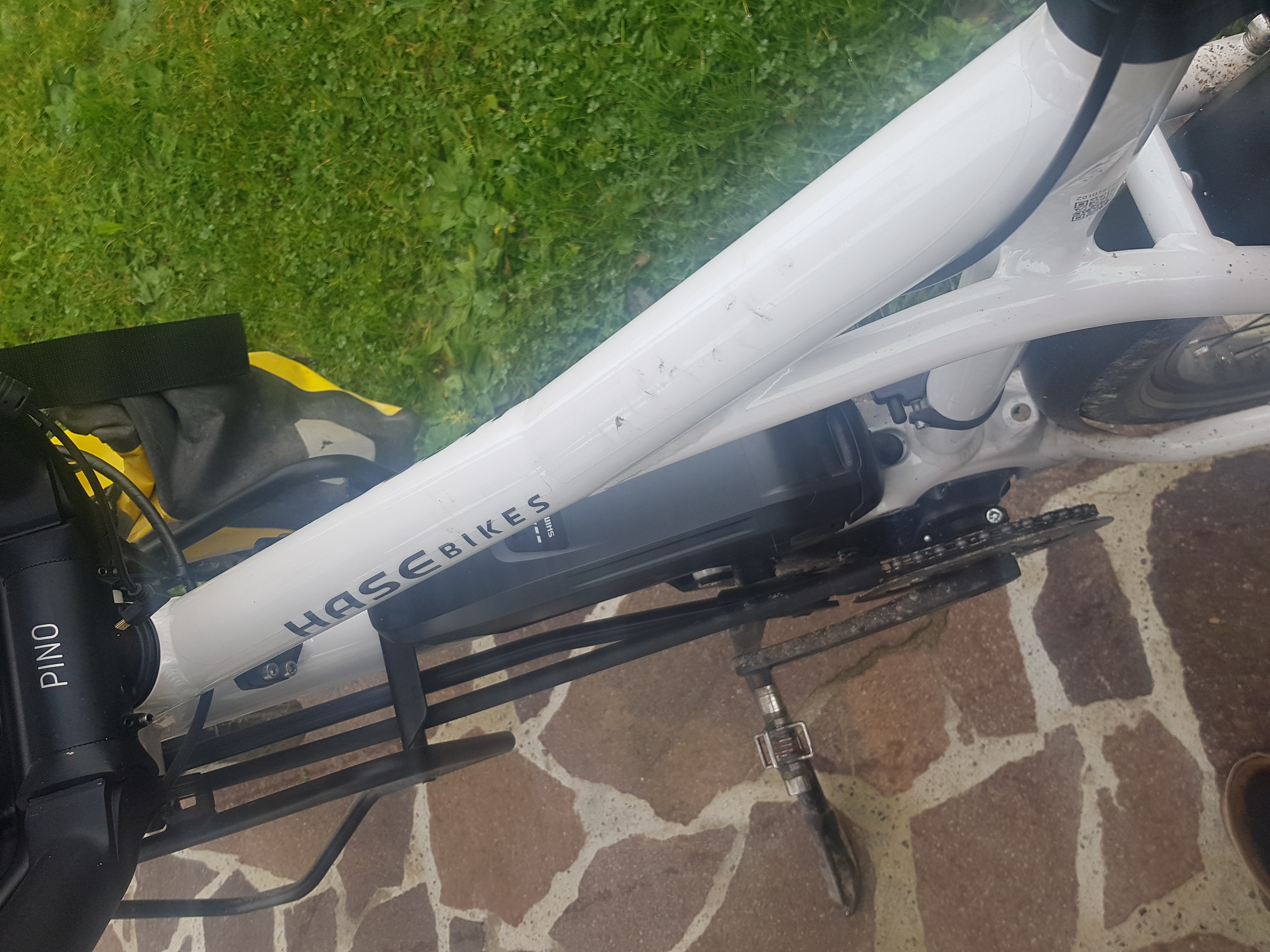 Rahmenakku verdrängt Trinkflasche