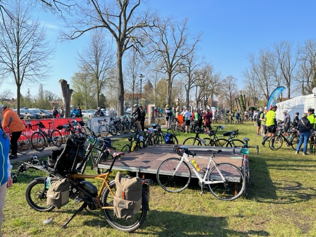 am Start in Lübbenau
