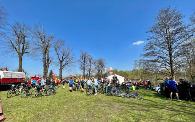 Verpflegungsstation in Staupitz