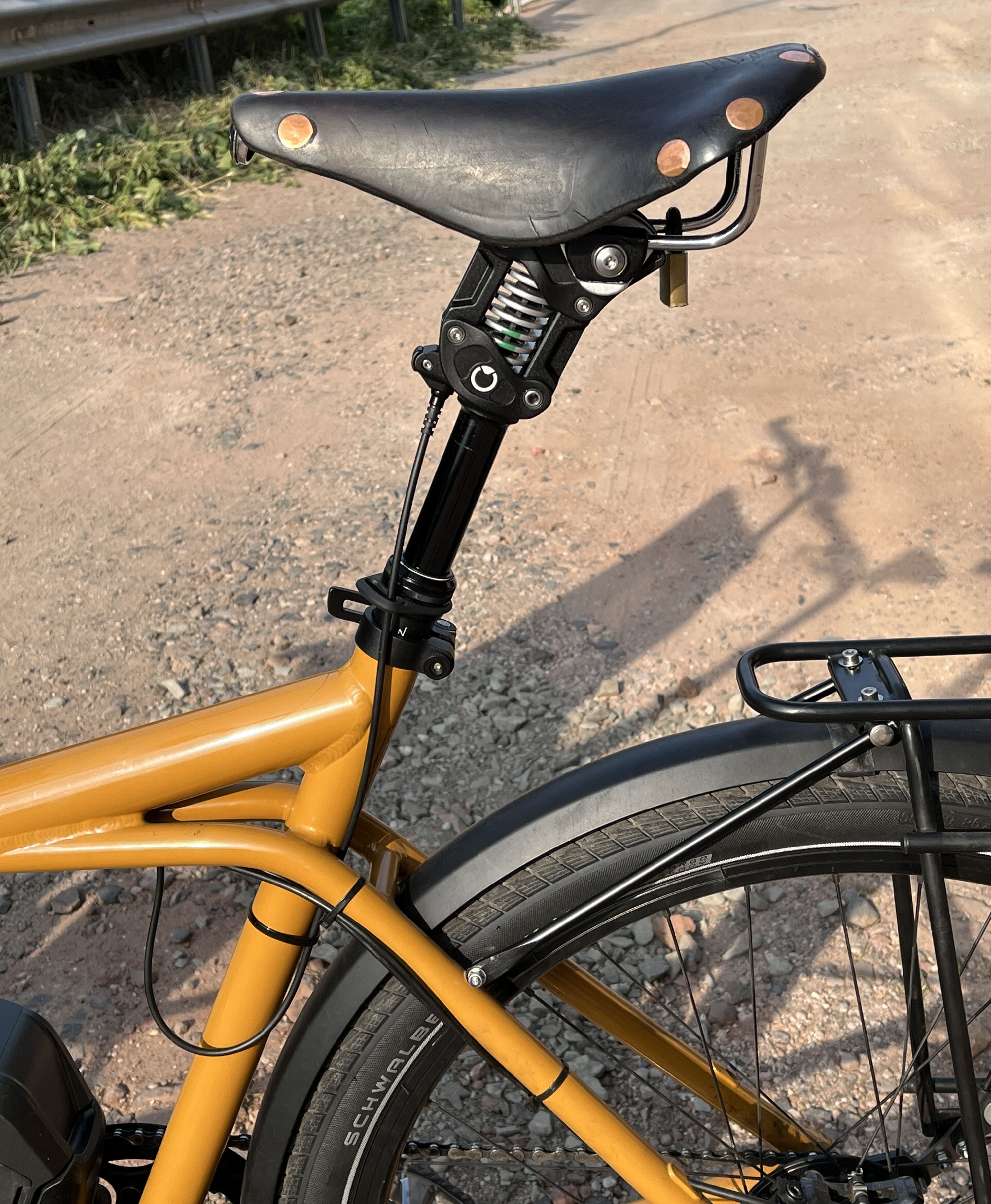 Sattelstütze ausgefahren