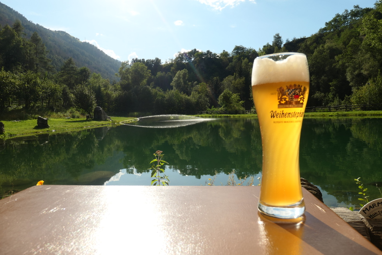 Abkühlung kurz vor‘m Ziel