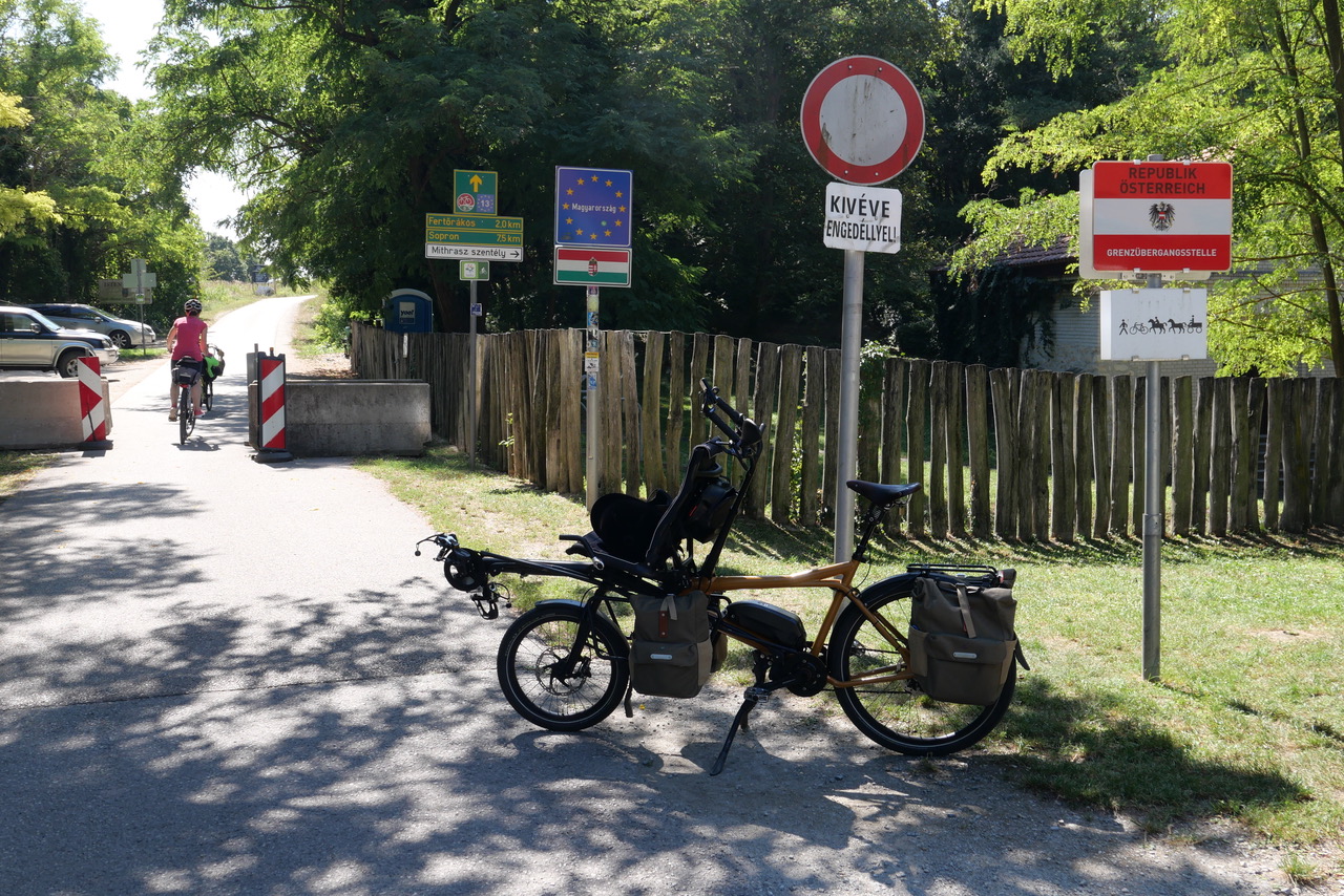 Die Grenze nach Ungarn