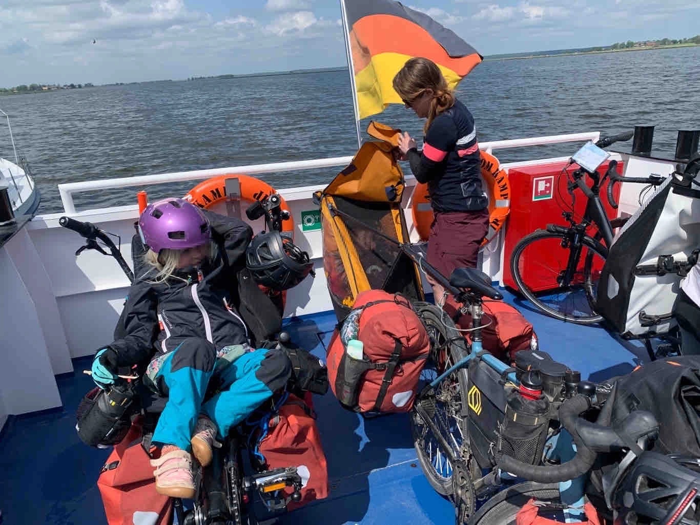 Fahrradfähre nach Usedom