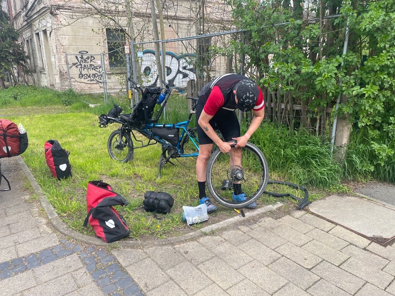 Erster und einziger  Platten am Pino in Rudolstadt