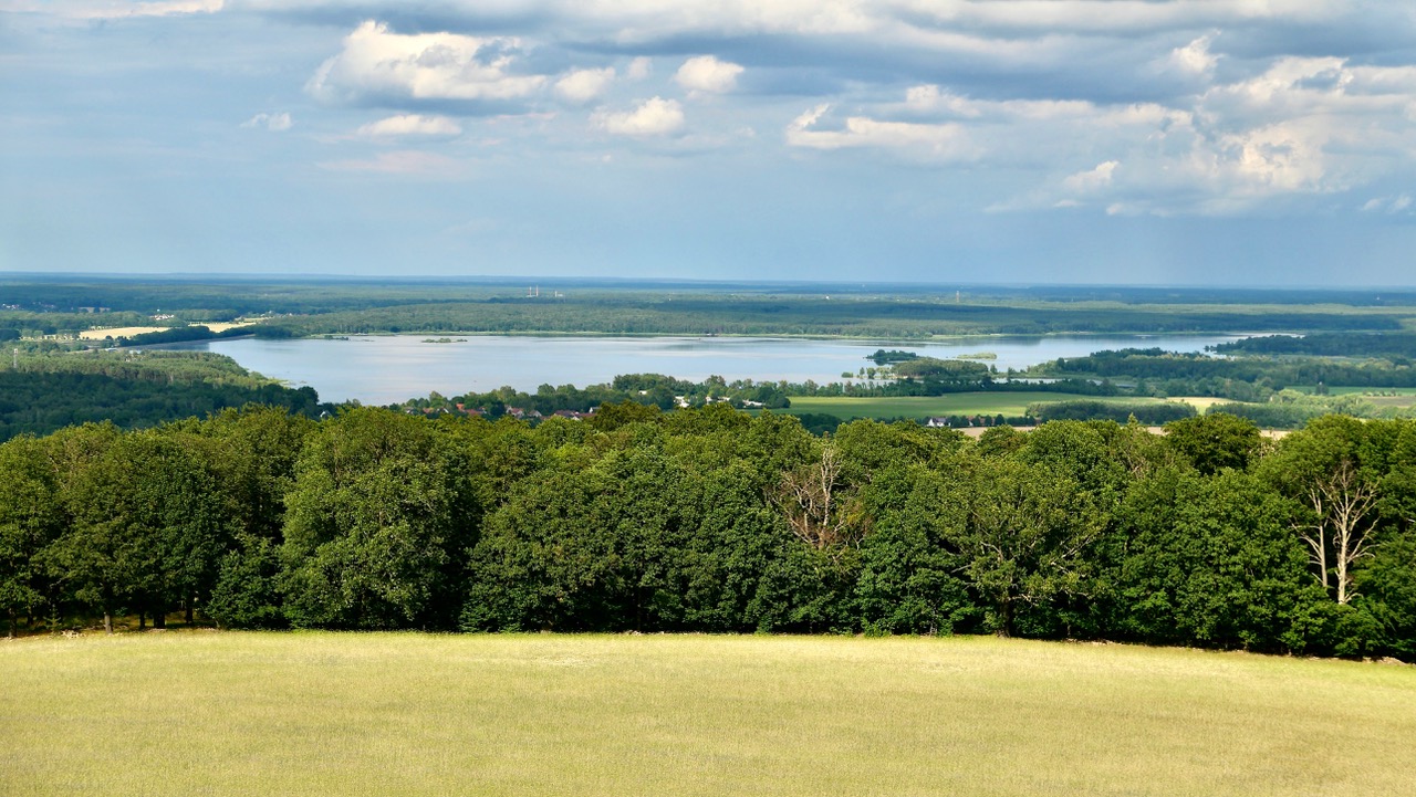 Blick über den Stausee