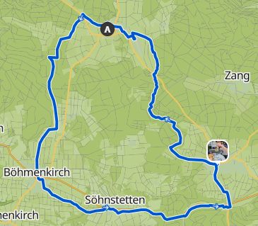 Karte - eine der Standardrunden :-)