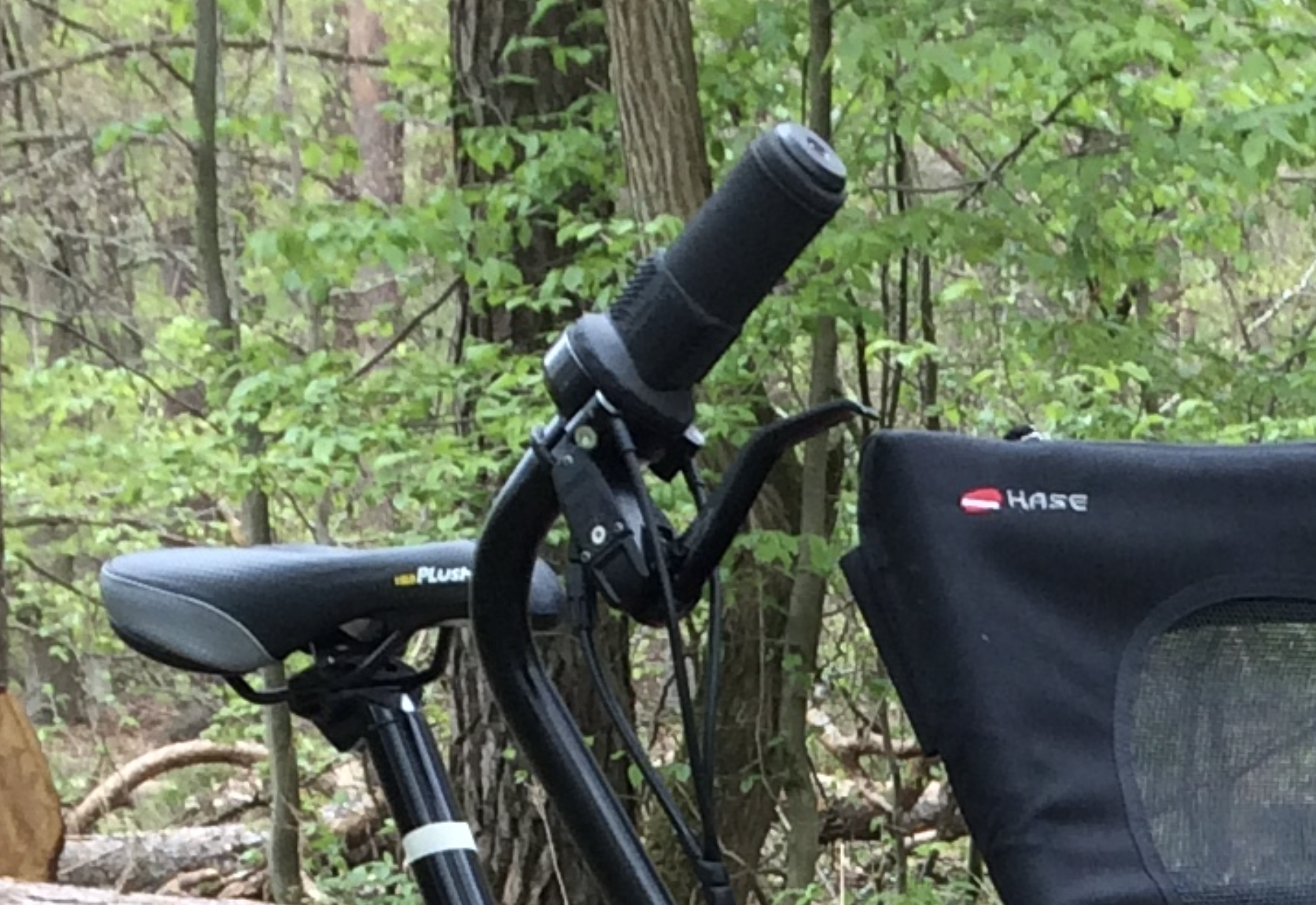 Hase Rohloffgriff montiert