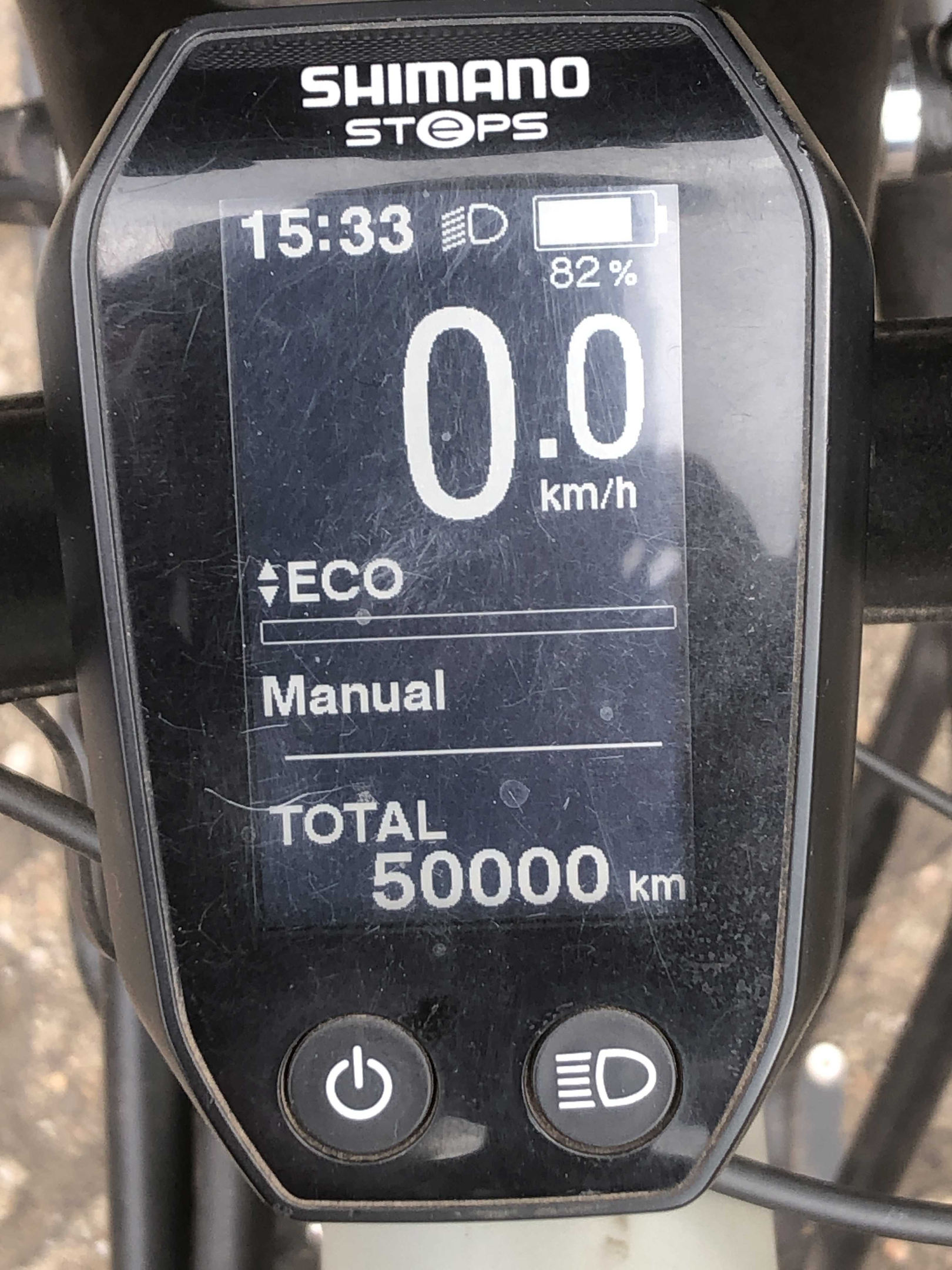 KM-Stand heute auf der Tour