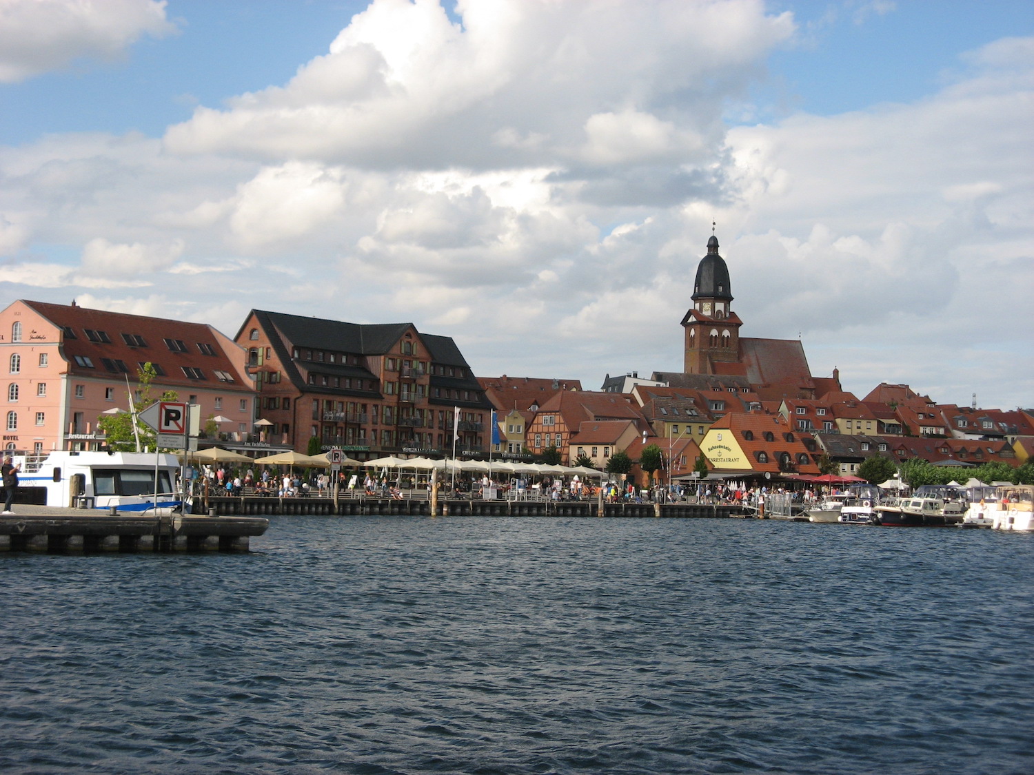 zurück in Waren / Müritz