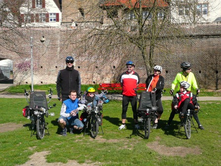 Start in Ulm mit 4 Pinos