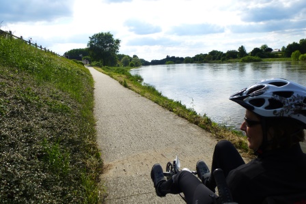 Radweg an der Loire (bei Tours)