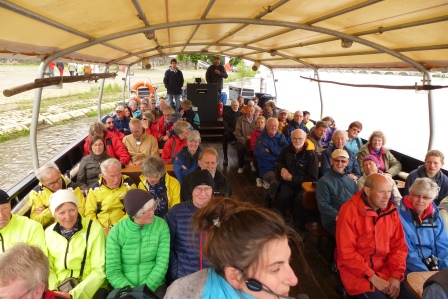 Bootstour a.d. Loire mit Hochwasser