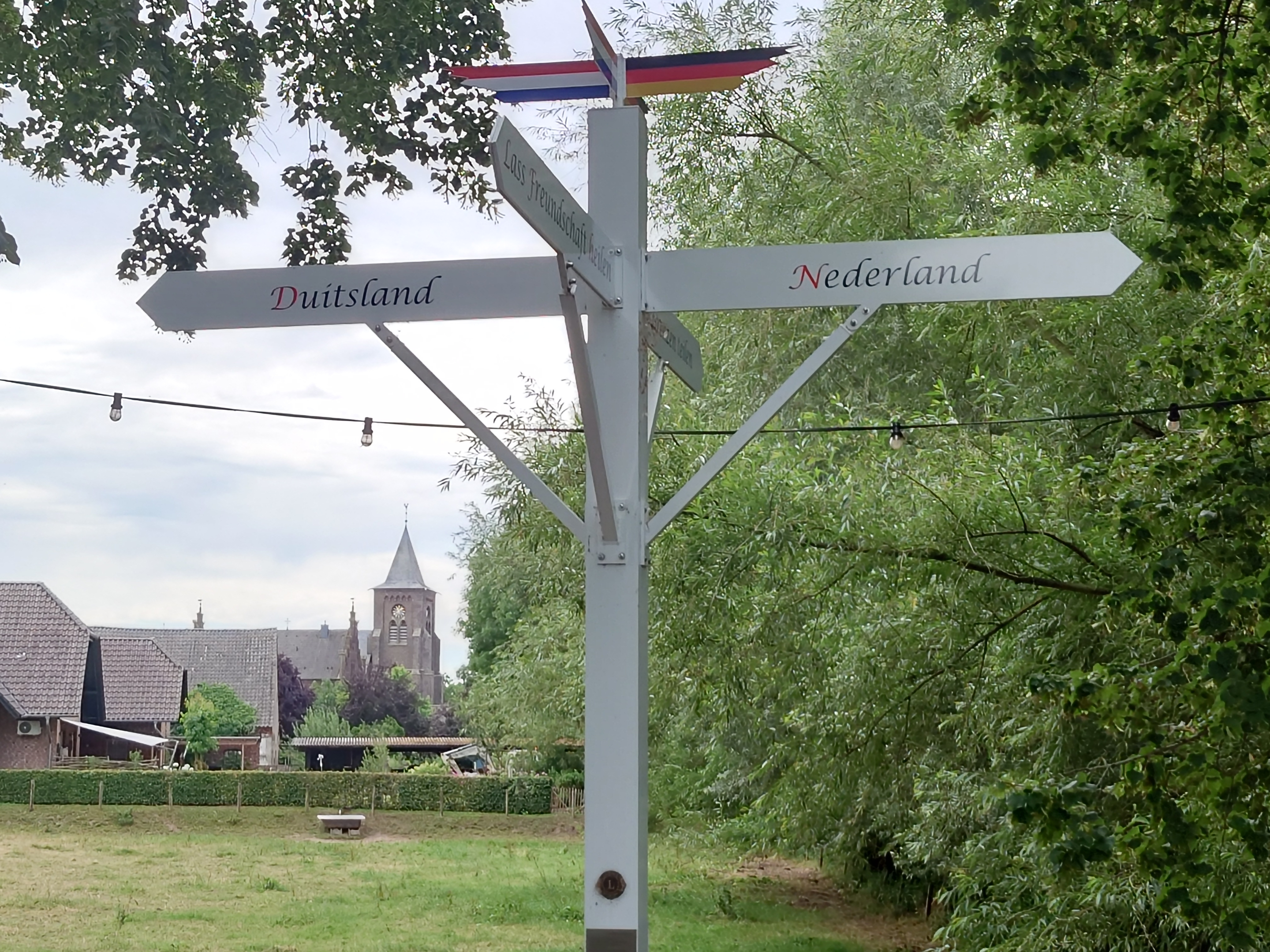 Rastplatz an der Grenz D/NL