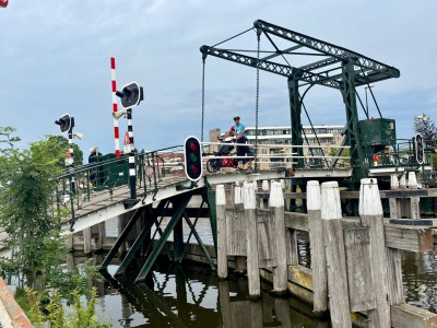 Überall in Holland gibt‘s die Zugbrücken