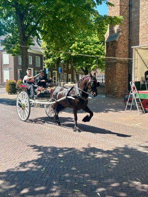 Beim traditionellen Ringreiten in Middelberg