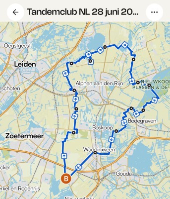 Tagestour des Tandemclubs NL