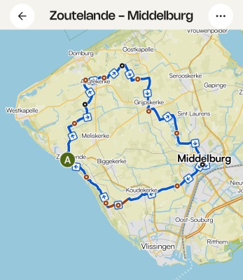 Tour nach Middelberg zum Tingreiten